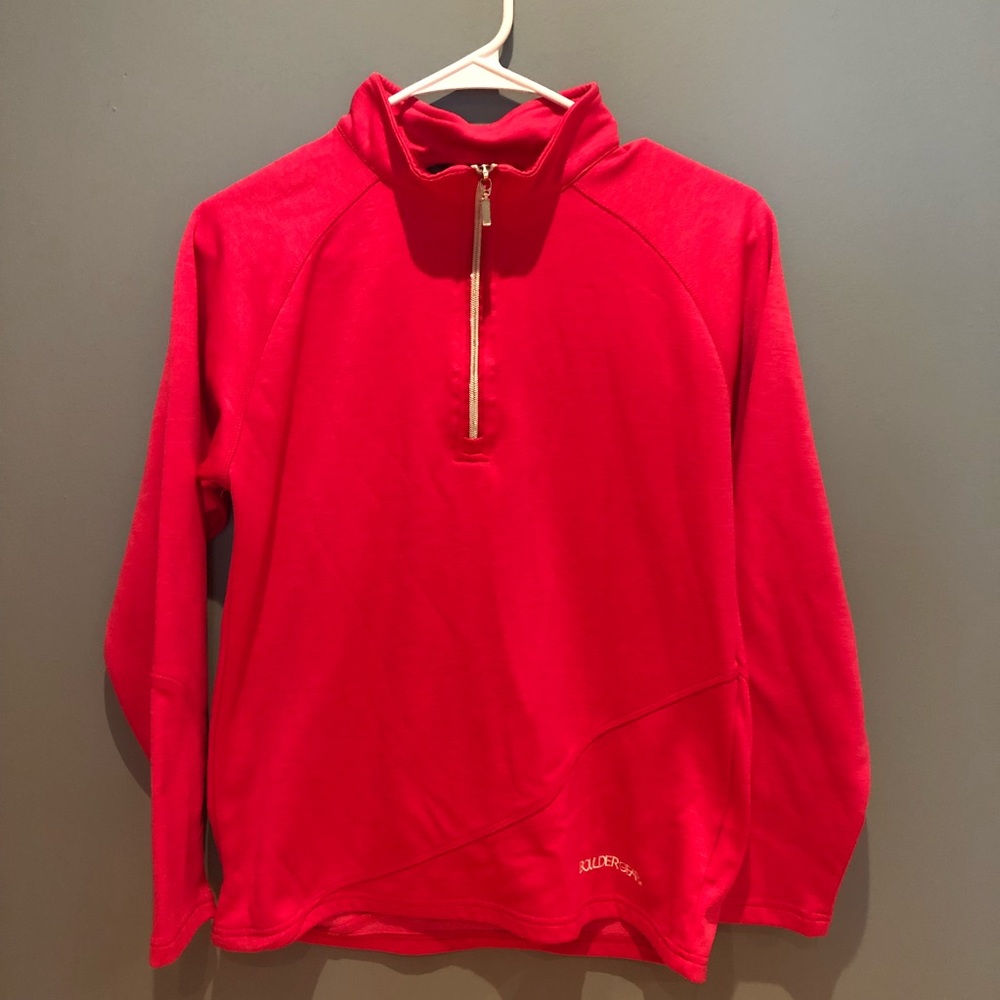 Boulder Gear Girls Hot Pink 1/4 Zip Pullover Sweatshirt